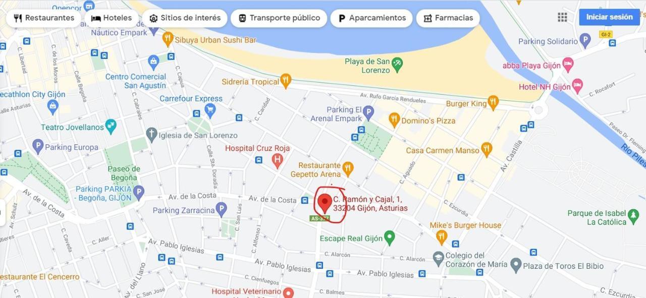 Apto Ramon Y Cajal,1- Centrico Y Cerca De Playa San Lorenzo-3Hab Garaje Opc Gijón Exterior foto